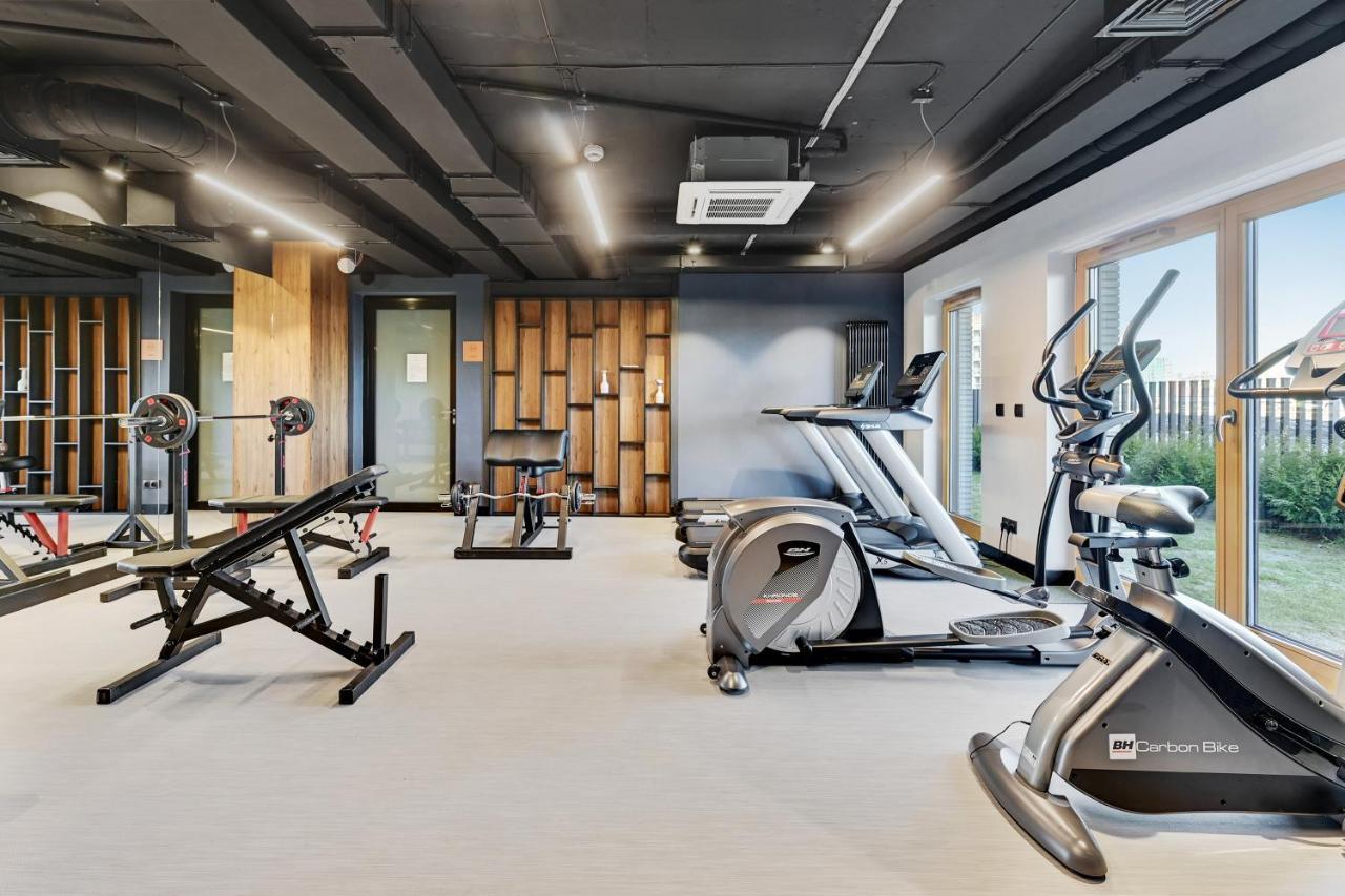 Nadmotlawie Riverside & Gym By Downtown Apartments Гданск Екстериор снимка