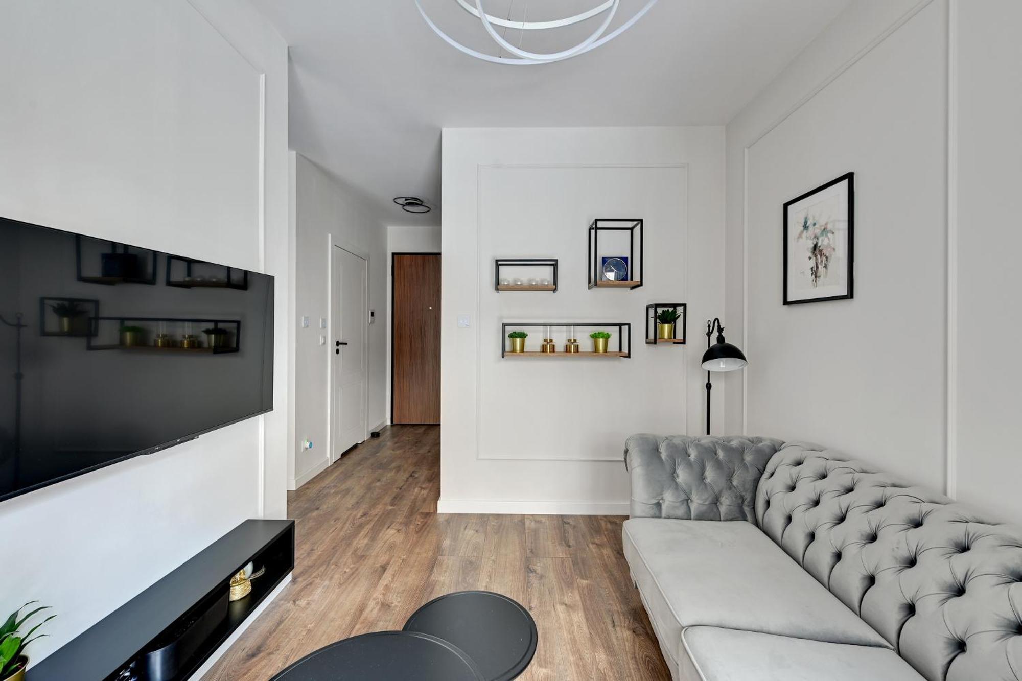 Nadmotlawie Riverside & Gym By Downtown Apartments Гданск Стая снимка