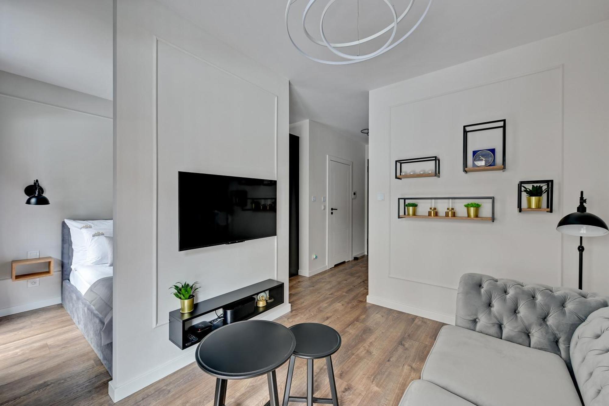 Nadmotlawie Riverside & Gym By Downtown Apartments Гданск Екстериор снимка